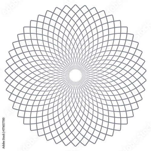 Circle design element.