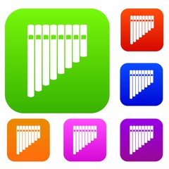 Poster - Pan flute set collection