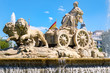 The fountain of Cibeles, a symbol of the city of Madrid