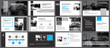 © kaisorn - Black and blue element for slide infographic on background. Presentation template. Use for business annual report, flyer, corporate marketing, leaflet, advertising, brochure, modern style.