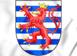 3D Luxembourg coat of arms.