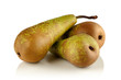 three ripe juicy pear varieties conference