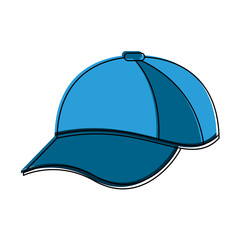 Poster - sports cap icon image vector illustration design 