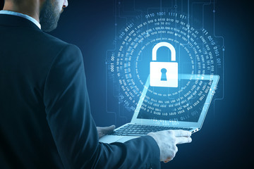 Fototapete - Hacker concept