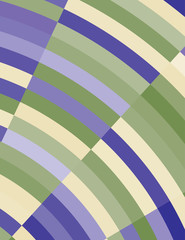 Poster - Abstract background with blue and green arcs. Simple vector pattern. CMYK colors
