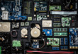 © Rawpixel.com - Aerial view of computer electronics componets parts flatlay