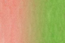Abstract Pink And Green Watercolor Background