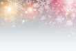 © Cobalt - Christmas background with snowflakes