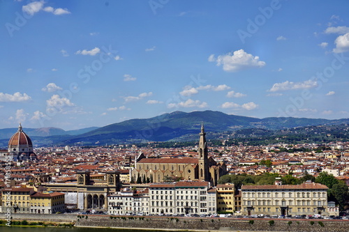 Plakat Panorama miasta Florencji