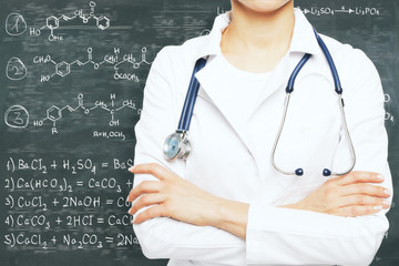 Poster - Medicine and chemistry concept