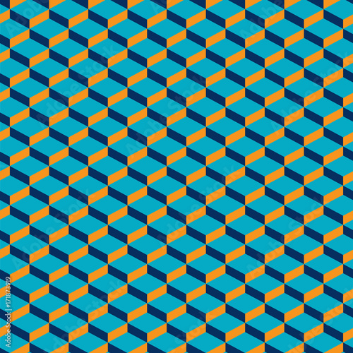 Seamless Abstract Geometric Cubic Pattern Background Wallpaper Buy This Stock Vector And Explore Similar Vectors At Adobe Stock Adobe Stock