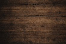 Old Grunge Dark Textured Wooden Background , The Surface Of The Old Brown Wood Texture