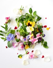 エディブルフラワー、食べる花
