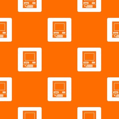 Poster - ATM bank cash machine pattern seamless