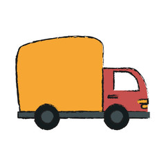 Wall Mural - delivery truck icon image vector illustration design