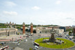 Placa d'Espanya Roundabout - Barcelona - Spain