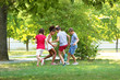 © Africa Studio - Cute children playing football in park