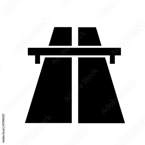 Fotografía Road sign indicating a toll road or motorway.