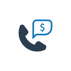 Poster - Business Call Icon