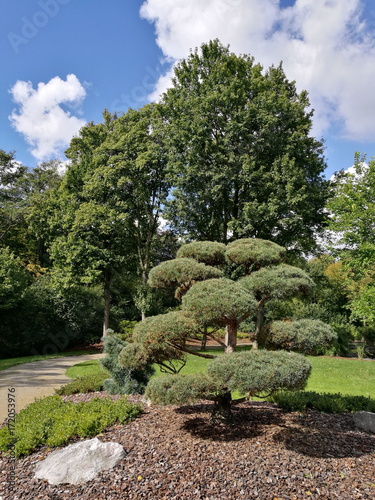 Chinesischer Garten Im Landschaftspark In Oelde Bei Warendorf Im