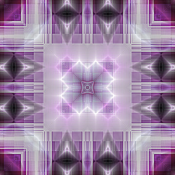 abstrakt fraktal interferenz geometrisch muster