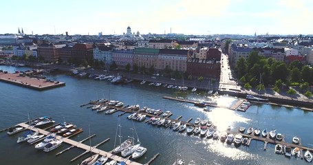 Canvas Print - Helsinki Aerial, Finland