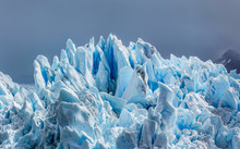 Detail Of Perito Moreno Glacier, Los Glaciares National Park, Patagonia, Chile