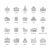Collection Of Touristic Icons