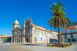 Traditional architecture of the famous Igreja do Carmo church in Porto, Portugal