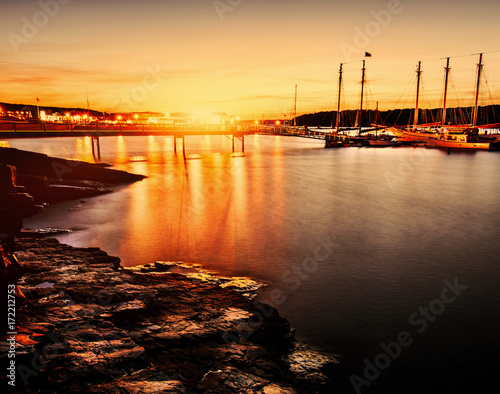 zachod-slonca-w-bar-harbor-usa