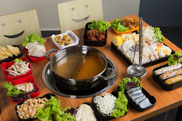 Wall Mural - asian hot pot