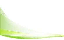 Green Wave Vector Design White Background
