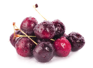 Cherry isolated on white background