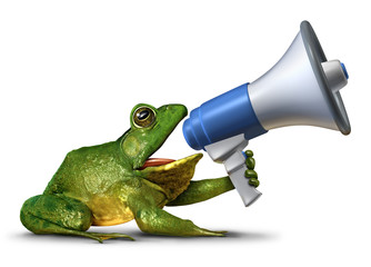 Frog Announcer