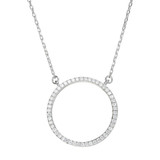 Fototapeta  - Silver pendant isolated on white