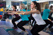 © caftor - women doing exercises on platforms for aerobics