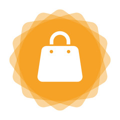 Poster - App Icon gelb - Handtasche