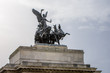 The chariot statue at the top of Wellington arch at constitution hill, London