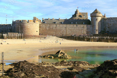 Chateau De Saint Malo Stock Photo Adobe Stock