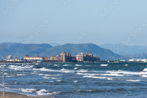 Plage De La Malvarrosa Valence Espagne Buy This Stock