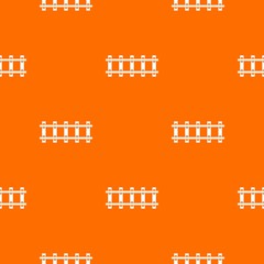 Poster - Railway pattern seamless