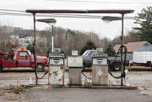 Abandoned Rural Gas Station