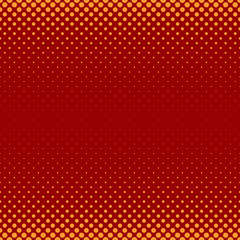 Poster - Color abstract halftone dot pattern background - vector illustration from circles in varying sizes