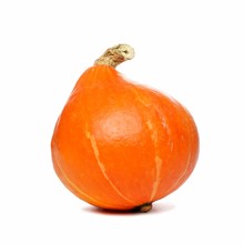 Orange Hubbard Squash Isolated On A White Background