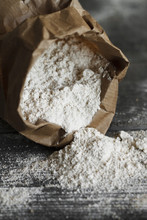 Wholemeal Flour In Paper Bag