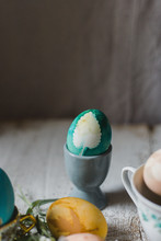 Easter Eggs With Floral Motives
