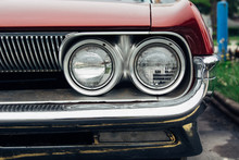 Vintage American Car Headlights