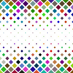 Poster - Abstract square pattern background - geometrical vector graphic from diagonal squares in colorful tones