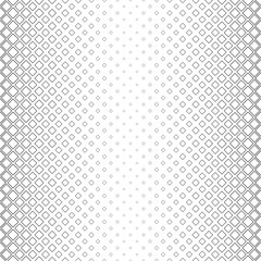 Poster - Black and white abstract square pattern background - monochrome vector graphic from diagonal squares