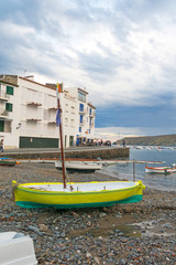 Wall Mural - Cadaques, coastal village of the mediterranean sea - Catalonia, Girona, Spain